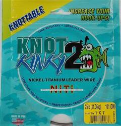 Knot 2 Kinky Multi Strand 1X7 Nickel Titanium 3 m / 18lb