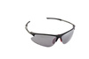 Snowbee SUPERLIGHT SPORTS SUNGLASSES - MATT BLACK & GREY FRAME, SMOKE MIRROR LENS