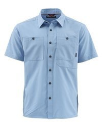 Simms Double Haul SS Shirt Faded Denim