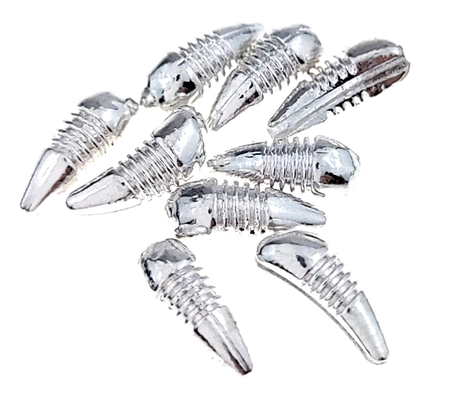 Tungsten Predator Body Pearl Silver (10) 2,5  mm