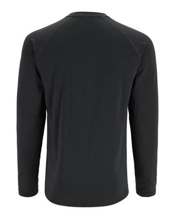 Simms Lightweight Baselayer Top Carbon - bielizna termoaktywna - koszulka z długim rękawem