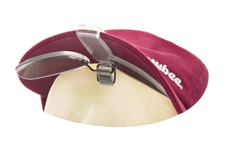 Snowbee Cap Peak Clip-On Magnifier