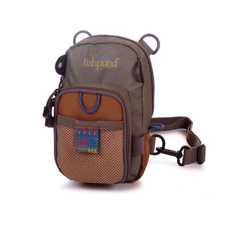Fishpond San Juan Vertical Chest Pack – Sand/Saddle - torba piersiowa Brown