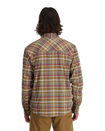 Simms BugStopper Shirt Plaid Simms Chestnut Multi Plaid M