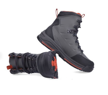 Simms Freestone Boot Gunmetal - buty do brodzenia z gumową podeszwą