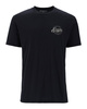 Simms Circle Lockup T-Shirt Black  - koszulka wędkarska