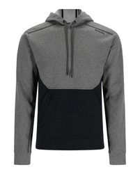 Simms CX Hoody Steel Heather/Black Heather - bluza wędkarska z kapturem