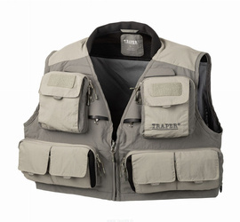 Traper Fly Vest Dakota Olive Grey