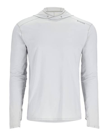 Simms SolarFlex Hoody Sterling - koszulka wędkarska z kapturem i filtrem UV