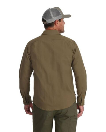 Simms Lodge Work Shirt Driftwood L