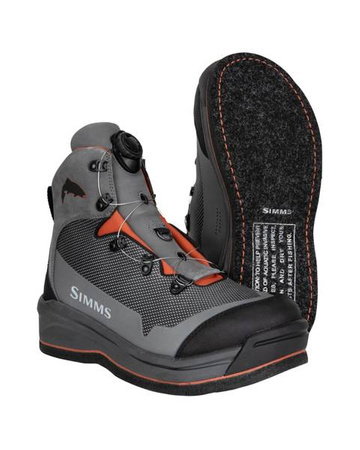 Simms Guide BOA Boot Felt Slate - buty do brodzenia z podeszwą filcową