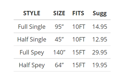 SA Spey Rod Sleeve - Half Size