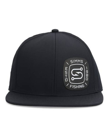 Simms Flatbill Cap Black