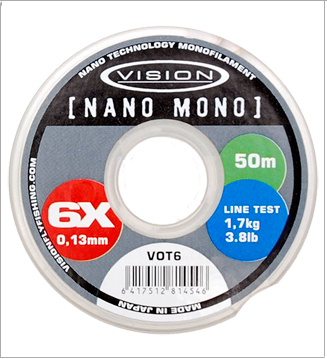 Vision NANO MONO 50m tippet 0,33
