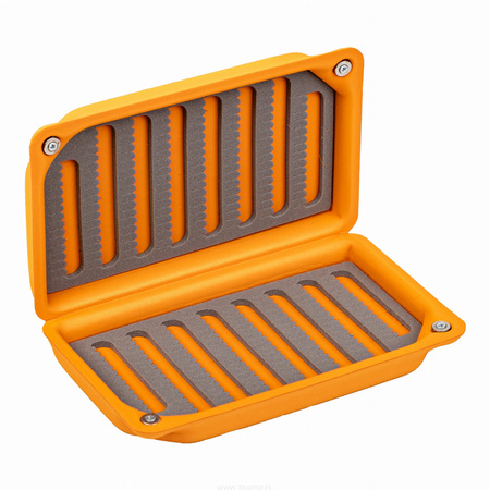 Traper Orange Dry Fly - pudełko muchowe pływające