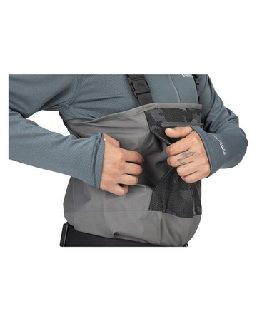 Simms Guide Classic Stockingfoot Carbon - wodery wędkarskie z materiału GORE-TEX