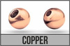 Traper Tungsten Beads Regular Micro 2.5mm Copper (10szt.)