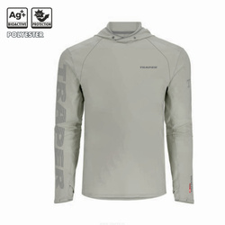 Traper Solar Pro Hood Light Olive Sweat Shirt