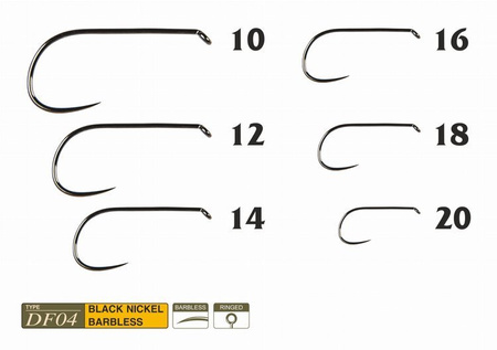 Fly hooks Traper DF04 Hikara