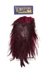 Whiting American Rooster Saddle - Grizzly dyed Claret