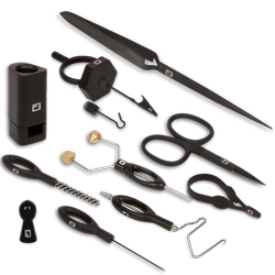 Loon Complete Fly Tying Tool Kit - Black
