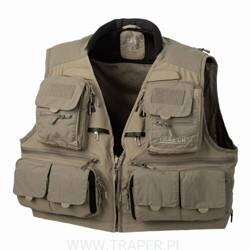 Traper Fly Vest Montana Stone