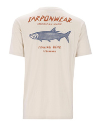 Simms Tarponwear T-Shirt Natural - koszulka wędkarska