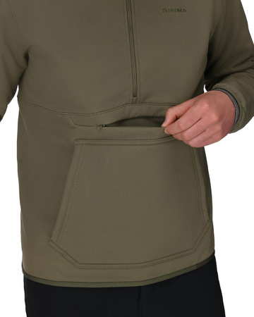 Simms Strata 330 Half-Zip Hoody Loden - bluza termoaktywna
