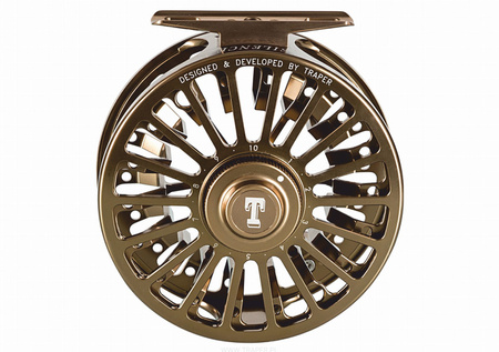 Fly reel Traper Silence Olive Bronze