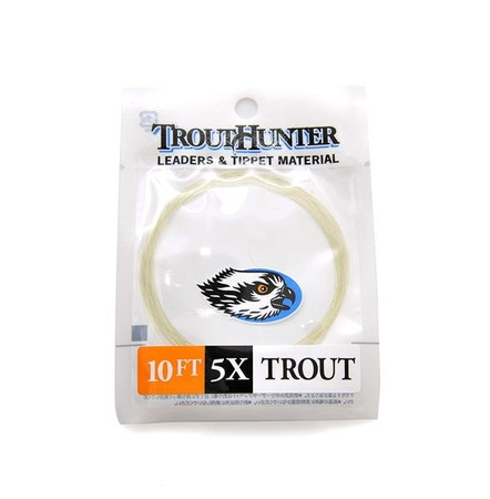 TroutHunter Leader 10ft - nylon tapered leader