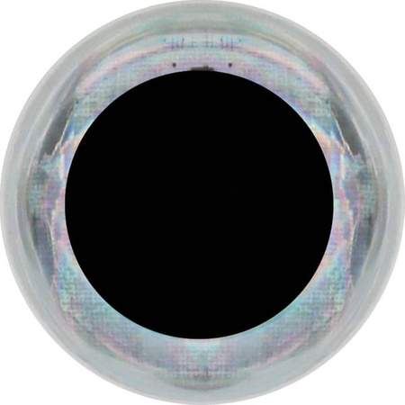 FFGene Soft 3D Eyes -5mm - Chrome Silver
