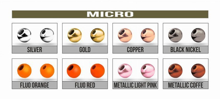 Traper Tungsten Beads Regular Micro 2.5mm Copper (10szt.)