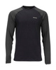 Simms Lightweight Baselayer Top Black - bielizna termoaktywna - koszulka z długim rękawem