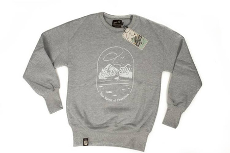 Lets'fly Bluza grey mountain 