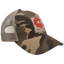 Nautilus Logo Trucker Hat Grey Ghost - czapka z daszkiem