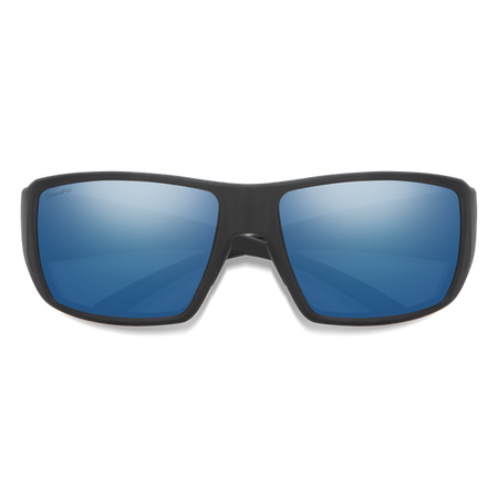 Smith Optics Guide's Choice  Matte Black | Polar Blue Mirror ChromaPop Polarized Glass