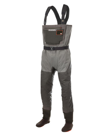 Simms G3 Guide Stockingfoot Gunmetal - wodery wędkarskie z materiału Gore-Tex Pro Shell