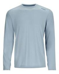 Simms SolarFlex Crew Steel Blue Heather L