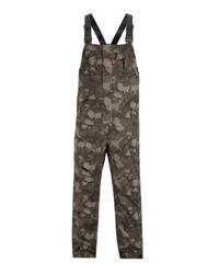 Simms Challenger Bib Rgmnt Camo Olive Drab - spodnie wędkarskie z membraną