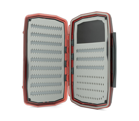 Umpqua UPG Silicone Walkabout Water Proof - Large Claret - pudełko muchowe