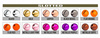 Traper główki wolframowe Slotted Metallic Pink (10szt.)