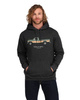 Simms Fish It Well 250 Hoody Charcoal Heather - bluza wędkarska z kapturem