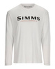 Simms Logo Shirt LS White XL