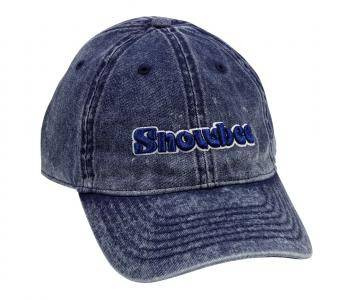 Snowbee 6-panel Stonewash Cotton Cap Denim