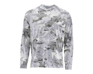 Simms SolarFlex Hoody Cloud Camo Grey