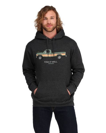 Simms Fish It Well 250 Hoody Charcoal Heather 3XL