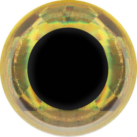 FFGene Soft 3D Eyes -5mm - Prizm Gold