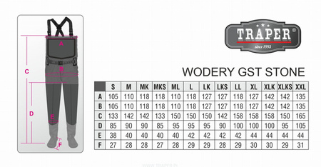 Wodery Traper GST Stone L