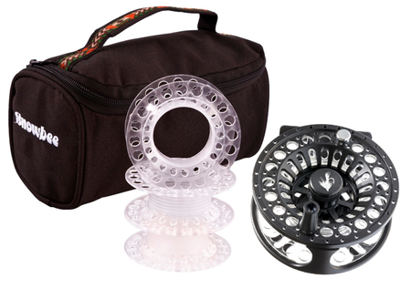 Snowbee Kołowrotek SPECTRE CASSETTE #5/6 - BLACK + 3 Szpule + Pokrowiec
