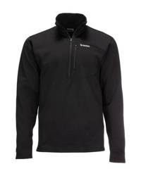 Simms Thermal 1/4 Zip Top Black - bluza wędkarska